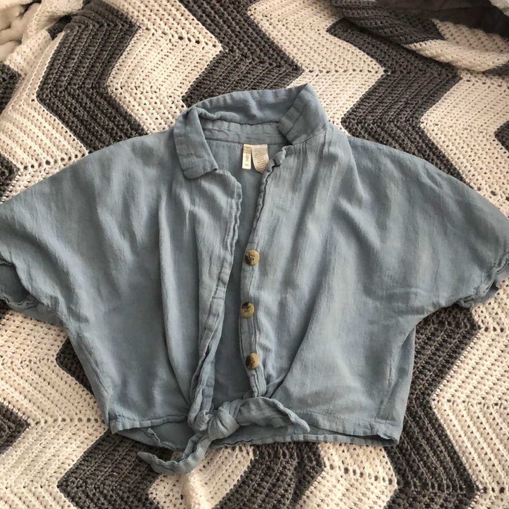 Cropped blouse